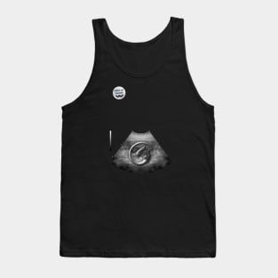 Alien on Board - Ultrasound - badge variant Tank Top